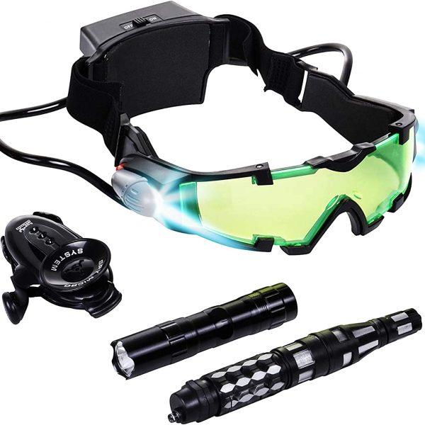 Dazmers Spy Gear Set for Kids Night Vision Goggles