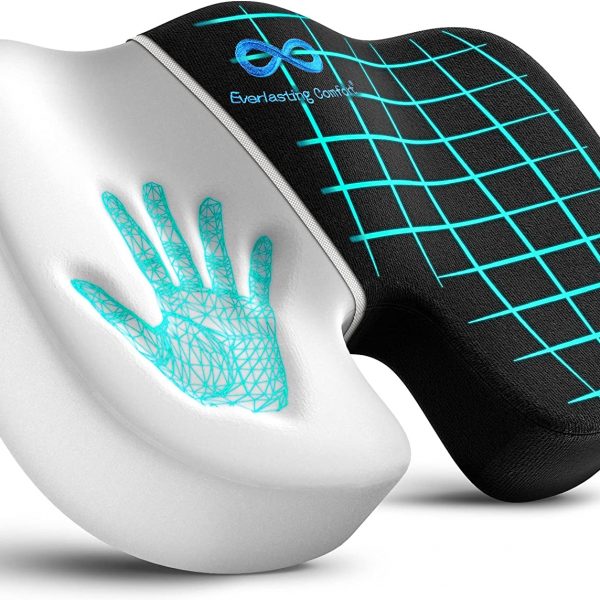 Everlasting Comfort Seat Cushion for Tailbone Pain Relief