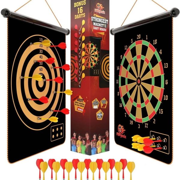 FUNGENIX Magnetic Dart Board for Kids