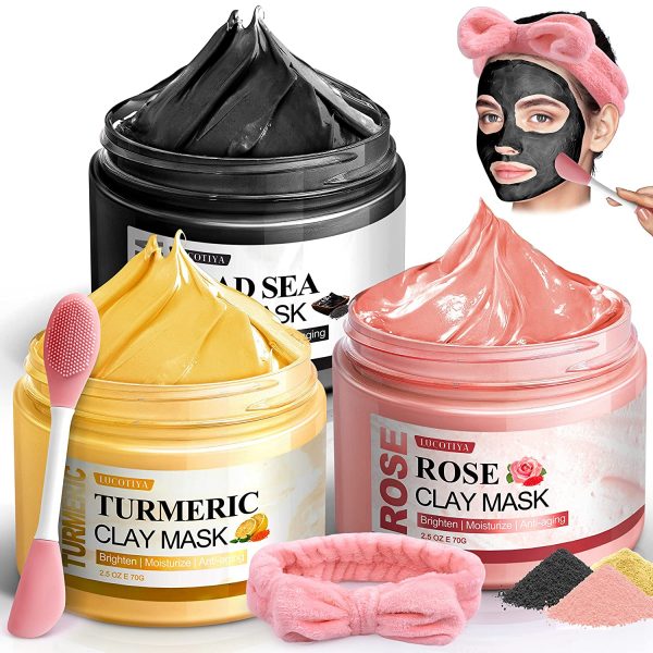 LUCOTIYA 5 Pcs Face Mask Skin Care Set