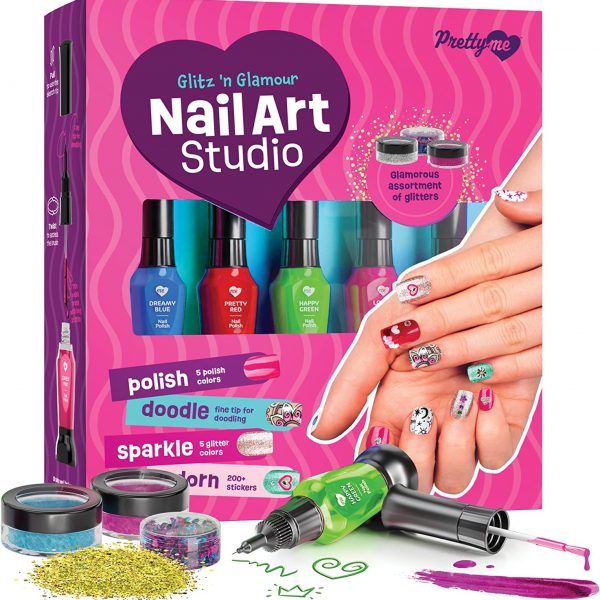 Nail Polish Kit for Kids Ages 7-12 Years Old