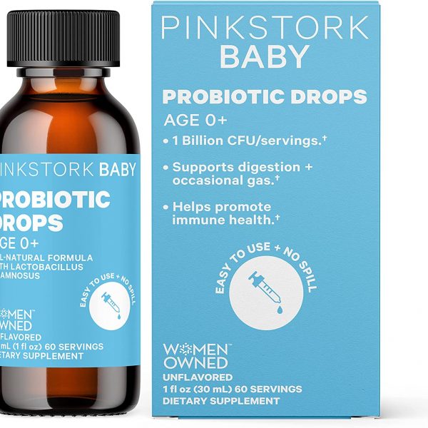 Pink Stork Baby Probiotic Drops