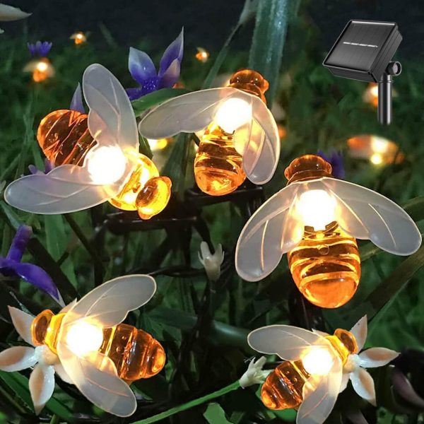 SEMILITS Solar String Lights 20LED