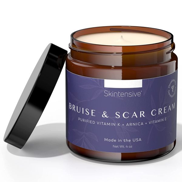 SKINTENSIVE Highest Purity Organic Arnica Plant-Based Bruise Cream
