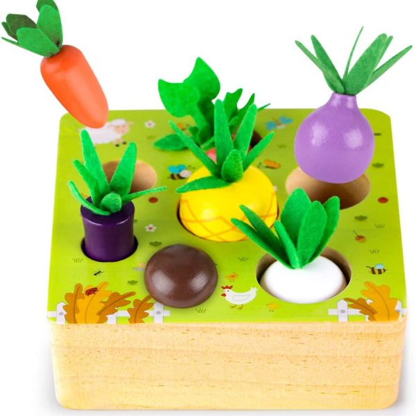 SKYFIELD Wooden Farm Harvest Game Montessori Toy