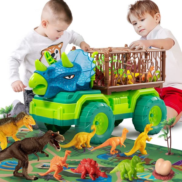 TEMI Dinosaur Truck Toy for Kids