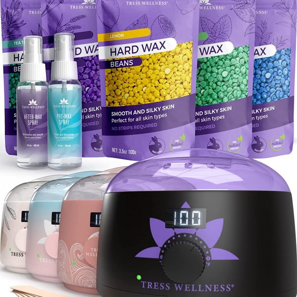 Tress Wellness Waxing Kit for Brazilian wax