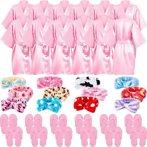 Xuhal 36 Pcs Spa Party Supplies for Girls