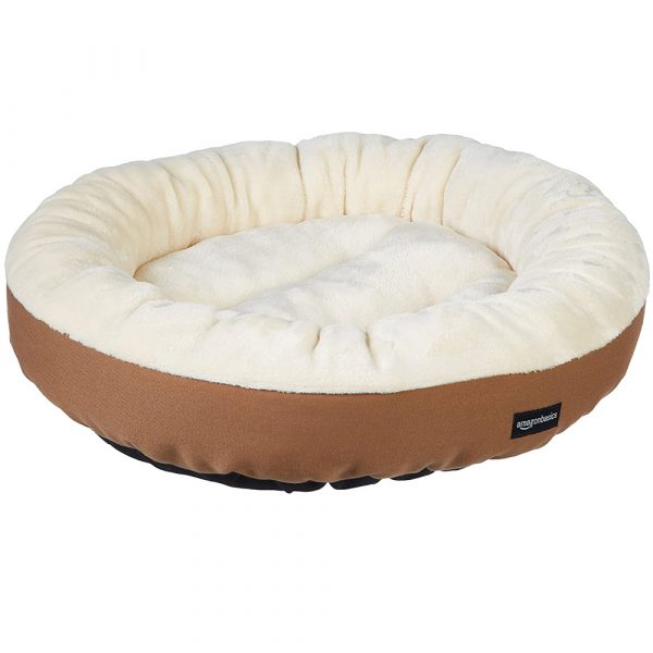 Round Pet Bed for Dogs and Cats